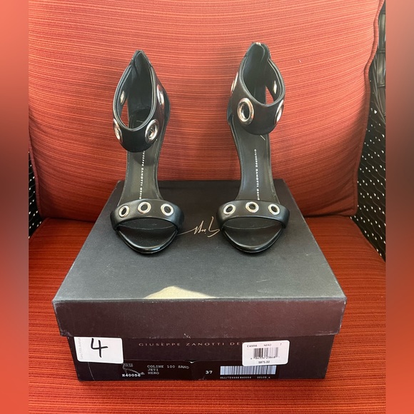 Giuseppe Zannoti Coline 100 Sand Jeti Nero size 37